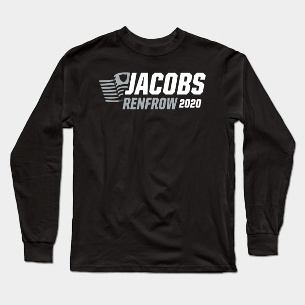 Josh Jacobs Hunter Renfrow 2020 Election Raiders Long Sleeve T-Shirt by fatdesigner